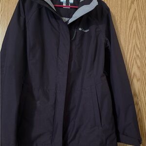 Columbia Dark Jacket with Gray Accents